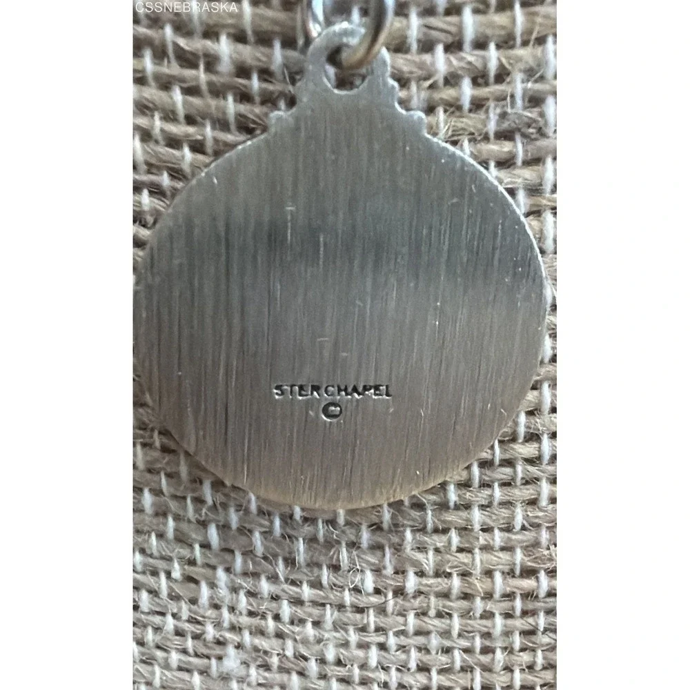 McVan St. Nicholas Sterling Silver Medal Necklace Patron of‎ Children With Box